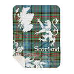 Sherpa Blanket - Tartan Blanket Thistle and Lion Scottish Clan Cathcart Plaid Blanket, plaid sherpa blanket queen,purple sherpa blanket,queen sherpa blanket,queen size sherpa blanket,red sherpa blanket,scottish tartan blankets,sherpa blanket,sherpa christmas blanket