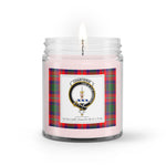 Soy Wax Candle - Buffalo Plaid Candle Clan Crest Badge Charteris Tartan Plaid Soy Wax Candle, oil candle, candle handmade, wax candle, soy wax, nature wax, natural soy wax, natural soy candles, natural candle