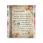 Scotstee Shop - Scotstee Shop Fleece Blanket Personalized gift Daughter Letter To My Daughter From Mom Mother Day Gifts fleece blanket