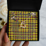 To My Beautiful Soulmate Necklace In Your Eyes I Have Found My Home Clan Jardine Yellow Tartan Forever Love Necklace