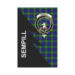 Scotstee Shop Sempill Tartan Garden Flag - Flash Style