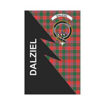 Scotstee Shop Dalziel Tartan Garden Flag - Flash Style
