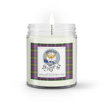 Soy Wax Candle - Buffalo Plaid Candle Clan Badge Carnegie Tartan Plaid Soy Wax Candle, oil candle, candle handmade, wax candle, soy wax, nature wax, natural soy wax, natural soy candles, natural candle