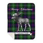 Scotstee Shop Plaid Tartan Blanket With Moose Clan Sutherland Plaid Blanket, plaid blanket australia,plaid blanket canada,plaid christmas blanket,plaid fleece sherpa blanket,plaid sherpa blanket canada,plaid sherpa blanket lipstick,plaid sherpa blanket pink,plaid sherpa blanket queen