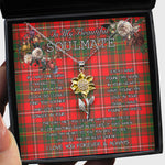 To My Beautiful Soulmate Sunflower Necklace In Your Eyes I Have Found My Home Clan Hay Modern Tartan Jewelry For Girlfriend
