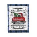 Tartan Blanket Vintage Red Truck with Christmas Tree Family Scottish Clan MacKie Ancient plaid blanket, red plaid blanket, buffalo plaid blanket, green plaid blanket, plaid fleece blanket, blue plaid blanket, red tartan blanket, tartan plaid blanket, black and white plaid blanket, , christmas plaid blanket, orange plaid blanket, tartan plaid throw blanket, pink plaid blanket, brown plaid blanket, buffalo check blanket