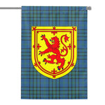 Scotstee Shop - Scotstee Shop Tartan House Flag Matheson Hunting Ancient Tartan House Flag With The Lion Rampant
