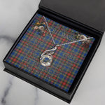 To My Beautiful Soulmate Necklace In Your Eyes I Have Found My Home Clan MacBeth Modern Tartan Rising Phoenix Necklace