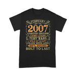 Vintage Born In February 2007 Birthday Gift Ideas Birthday Shirt - Scotstee Shop