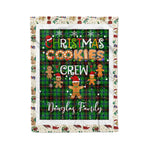 Products Personalized Gift Tartan Plaid Blanket Clan Douglas Hunting With Christmas Cookie Baking Crew Christmas Gift Blanket, Plaid Blanket, Christmas Fleece Blanket, Christmas Blanket, Tartan Blanket, Scottish Blanket, Scotland Blanket, Family Name Blanket, Custom Blanket, Personalized Blanket