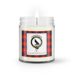 Soy Wax Candle - Buffalo Plaid Candle Clan Crest Badge Abernethy Tartan Plaid Soy Wax Candle, oil candle, candle handmade, wax candle, soy wax, nature wax, natural soy wax, natural soy candles, natural candle