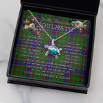 Sea Turtle Necklace To My Beautiful Soulmate Necklace In Your Eyes I Have Found My Home Clan Adam Hunting Tartan Blue Turtle Necklace