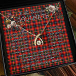 To My Beautiful Soulmate Necklace In Your Eyes I Have Found My Home Clan Innes Tartan Wishbone Dancing Necklace