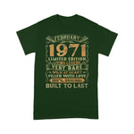 Vintage 50 Years Old February 1971 50th Birthday Gift Idea Birthday Shirt For 50th Birthday Shirt - Scotstee Shop