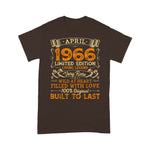 Vintage 55th Birthday April 1966 Shirt 55 Years Old Gift Birthday Shirt - Scotstee Shop