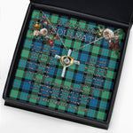 To My Beautiful Soulmate Necklace In Your Eyes I Have Found My Home Clan Gunn Ancient Tartan Cross Dancing Necklace
