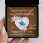 Sea Turtle Necklace Gift for My Beautiful Girlfriend Valentines Necklace Clan Cheyne Tartan Blue Turtle Necklace, Valentine Necklace Gift for Girlfriend Clan Mitchell Ancient Tartan Sunflower Pendant Necklace, Scottish Tartan Jewelry, valentine necklace, necklace girlfriend, necklace for wife, cute necklaces for girlfriend, jewelry for girlfriend, to my soulmate necklace, to my future wife necklace