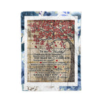 Scotstee Shop - Personalized Gift Letter To My Husband I love My Husband So Much Love Gifts Fleece Blanket
