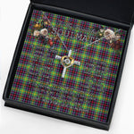 To My Beautiful Soulmate Necklace In Your Eyes I Have Found My Home Clan Clephane Tartan Cross Dancing Necklace