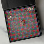 To My Beautiful Soulmate Necklace In Your Eyes I Have Found My Home Clan Hopkirk Tartan Crown Pendant Necklace