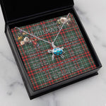 Sea Turtle Necklace To My Beautiful Soulmate Necklace In Your Eyes I Have Found My Home Clan MacDiarmid Tartan Blue Turtle Necklace