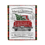 Tartan Blanket Vintage Red Truck with Christmas Tree Family Scottish Clan Brodie plaid blanket, red plaid blanket, buffalo plaid blanket, green plaid blanket, plaid fleece blanket, blue plaid blanket, red tartan blanket, tartan plaid blanket, black and white plaid blanket, , christmas plaid blanket, orange plaid blanket, tartan plaid throw blanket, pink plaid blanket, brown plaid blanket, buffalo check blanket