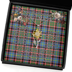 To My Beautiful Soulmate Sunflower Necklace In Your Eyes I Have Found My Home Clan Glass Tartan Jewelry For Girlfriend, Tartan Sunflower Pendant Necklace, Scottish Tartan Jewelry, valentine necklace, necklace girlfriend, necklace for wife, cute necklaces for girlfriend, jewelry for girlfriend, to my soulmate necklace, to my future wife necklace