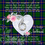 Rising Phoenix Necklace - Valentine Necklace Clan Carmichael Modern Tartan Gift for Girlfriend, Gift for My Wife Rising Phoenix Necklace