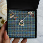 To My Beautiful Soulmate Necklace In Your Eyes I Have Found My Home Clan Lamont Ancient Tartan Forever Love Necklace