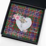 Gift For My Beautiful Girlfriend Necklace Valentine Necklace Clan Adam Ancient Tartan Cross Dancing Necklace Scottish Tartan Jewelry