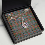 To My Beautiful Soulmate Necklace In Your Eyes I Have Found My Home Clan Caledonia Tartan Rising Phoenix Necklace