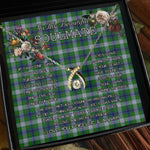 To My Beautiful Soulmate Necklace In Your Eyes I Have Found My Home Clan Johnston Dress Tartan Wishbone Dancing Necklace