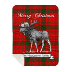 Scotstee Shop Plaid Tartan Blanket With Moose Clan MacQuarrie Plaid Blanket, plaid blanket australia,plaid blanket canada,plaid christmas blanket,plaid fleece sherpa blanket,plaid sherpa blanket canada,plaid sherpa blanket lipstick,plaid sherpa blanket pink,plaid sherpa blanket queen