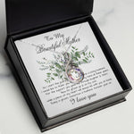 Rising Phoenix Necklace - Mom Necklace, Son To My Mother Necklace On Wedding Day Gift For Mom, Mother Of The Groom Gift From Groom