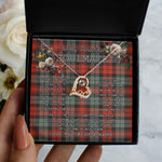 To My Beautiful Soulmate Necklace In Your Eyes I Have Found My Home Clan MacLachlan Weathered Tartan Forever Love Necklace
