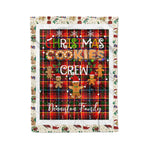 Products Personalized Gift Tartan Plaid Blanket Clan Denniston Orginal With Christmas Cookie Baking Crew Christmas Gift Blanket, Plaid Blanket, Christmas Fleece Blanket, Christmas Blanket, Tartan Blanket, Scottish Blanket, Scotland Blanket, Family Name Blanket, Custom Blanket, Personalized Blanket