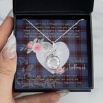 Rising Phoenix Necklace - Valentine Necklace Clan Rutherford Hunting Tartan Gift for Girlfriend, Gift for My Wife Rising Phoenix Necklace