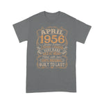 Vintage April 1956 65 Years Born In 1956 65th Bday Gift Birthday Shirt 65th Birthday Shirt - Scotstee Shop