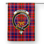 Tartan Personalized Flag Cameron Tartan Garden Flag Cameron Of Lochiel Modern Tartan Flag Clan Badge Tartan House Flag