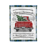 Tartan Blanket Vintage Red Truck with Christmas Tree Family Scottish Clan Campbell Dress plaid blanket, red plaid blanket, buffalo plaid blanket, green plaid blanket, plaid fleece blanket, blue plaid blanket, red tartan blanket, tartan plaid blanket, black and white plaid blanket, , christmas plaid blanket, orange plaid blanket, tartan plaid throw blanket, pink plaid blanket, brown plaid blanket, buffalo check blanket