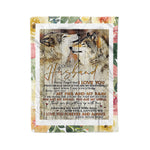 Scotstee Shop - Personalized Gift Letter To My Husband Lovely Quotes Gift Fleece Blanket