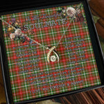 To My Beautiful Soulmate Necklace In Your Eyes I Have Found My Home Clan MacDougall of Lochcarron Tartan Wishbone Dancing Necklace