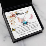 Opal Turtle Necklace - Mom Necklace Gift - To My Mom - Twists & Turns Gift Set Mom Necklace