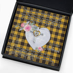 Gift For My Beautiful Girlfriend Necklace Valentine Necklace Clan MacLeod of Lewis Ancient Tartan Cross Dancing Necklace Scottish Tartan Jewelry