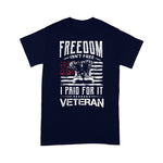 Scotstee Shop - Veterans Freedom American Flag 4th of July Shirt