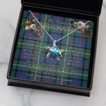 Sea Turtle Necklace To My Beautiful Soulmate Necklace In Your Eyes I Have Found My Home Clan Davidson Of Tulloch Tartan Blue Turtle Necklace