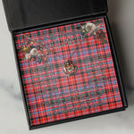 To My Beautiful Soulmate Necklace In Your Eyes I Have Found My Home Clan Meikle Tartan Crown Pendant Necklace