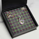 To My Beautiful Soulmate Necklace In Your Eyes I Have Found My Home Clan Clephane Tartan Rising Phoenix Necklace