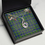 To My Beautiful Soulmate Necklace In Your Eyes I Have Found My Home Clan Dixon Tartan Rising Phoenix Necklace