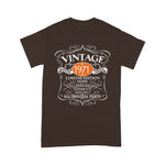 Vintage 1971 Years Old 50th Birthday Gift Birthday Shirt For 50th Birthday Shirt mens vintage 1971 t shirt - Scotstee Shop